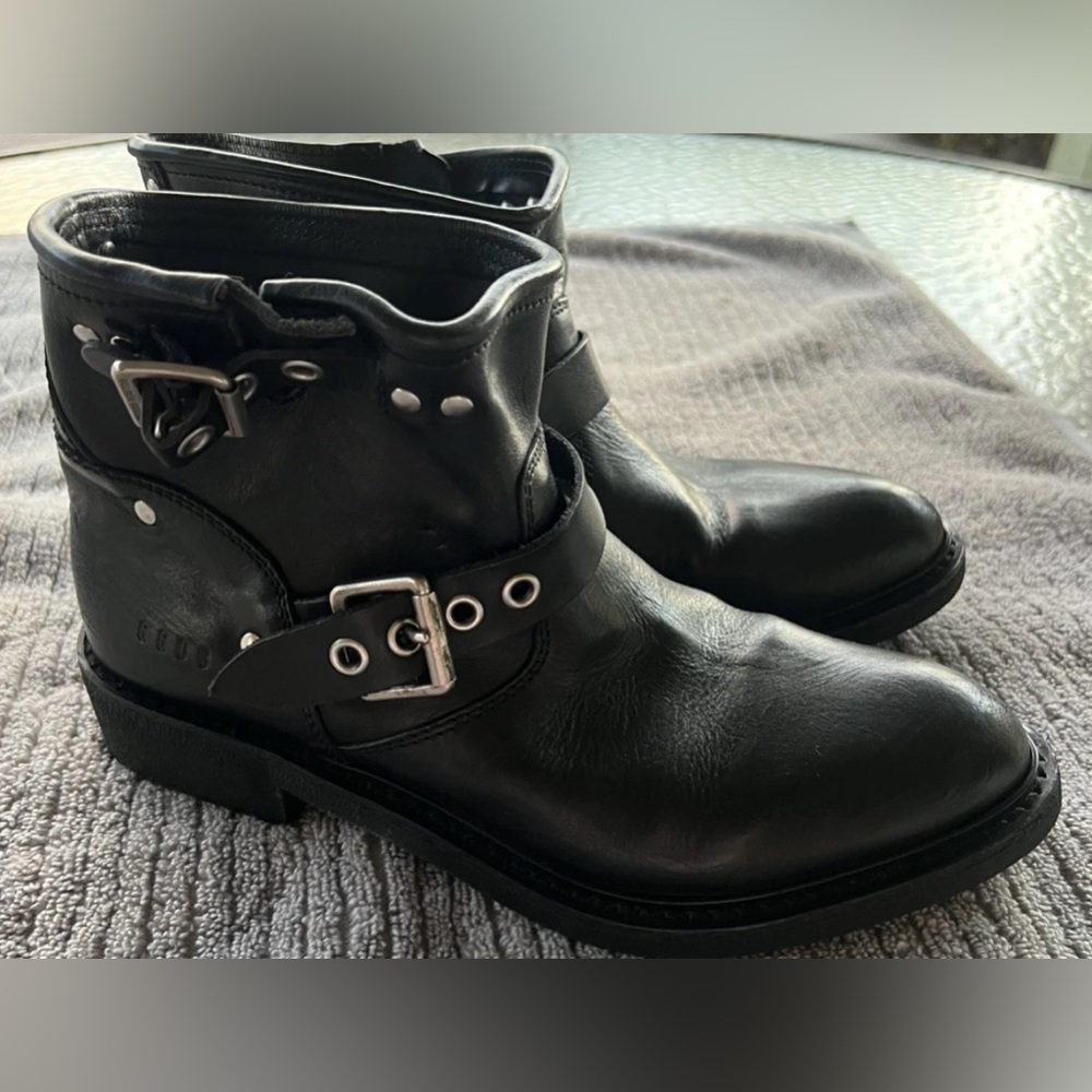 Golden Goose High Harness Ankle Biker Booties Boots Shoes Size 39 $695 - Picture 14 of 15